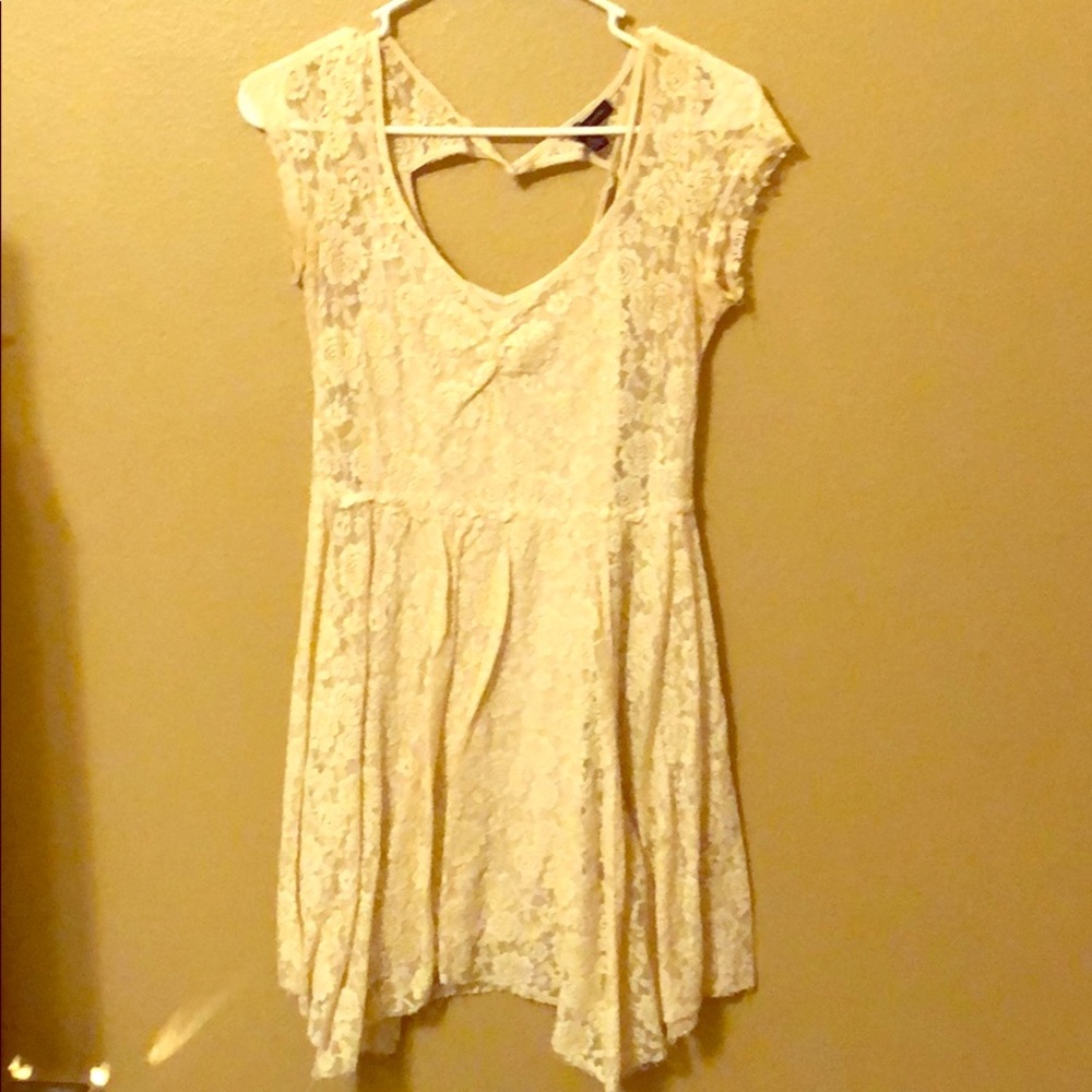 Cream Lace dress